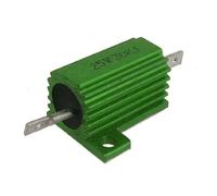 Éléments de limitation du courant Résistances bobinées à revêtement en aluminium vert montées sur châssis 25W 30K Ohm 5% (Resistencias bobinadas de aluminio Verde revestidas montadas en chasis 25W 30K