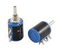 Éléments de limitation du courant WXD3-12 2W Résistances variables 10K ohms Potentiomètres bobinés multitours Pots