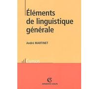 Eléments de linguistique générale
