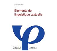 Éléments de linguistique textuelle
