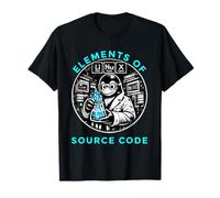 Éléments de Linux Open Source Funny Nerd T-Shirt