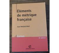 Eléments de métrique française