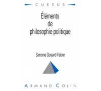 Eléments de philosophie politique
