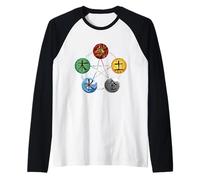 Éléments de Qigong Qi Gong Manche Raglan