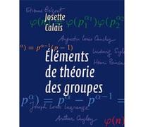 Eléments De Théorie Des Groupes