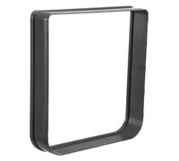 TRIXIE Élément de tunnel d'extension - pour la chatière TRIXIE 44232 - augmente la profondeur d'encastrement de 27 mm - plastique - gris - 44252