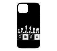 Éléments du Tableau périodique des échecs Échiquier Chimie Science Coque pour iPhone 15 Plus