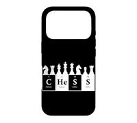 Éléments du Tableau périodique des échecs Échiquier Chimie Science Coque pour iPhone 17 Pro