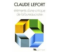 Eléments d'une critique de la bureaucratie