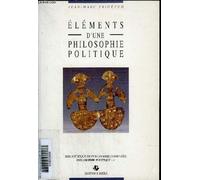 Eléments D'une Philosophie Politique