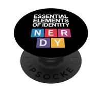 Éléments Essentiels de l'identité Nerdy PopSockets PopGrip Adhésif