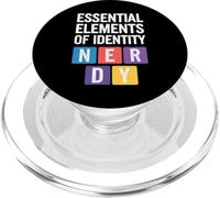 Éléments Essentiels de l'identité Nerdy PopSockets PopGrip pour MagSafe