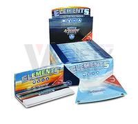 Elements Lot de 15 feuilles de riz ultra fines King Size