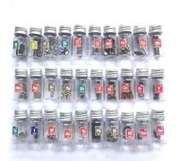 Éléments Métalliques Kit de Chimie pour les Collections d’Éléments le Matériel d’Expérience les Loisirs le DIY les Enseignants la Science le Cadeau Créatif-30pcs