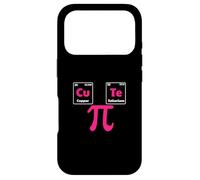 Éléments Mignons de Tableau périodique PI, Jeu de Mots drôle Chimie mathématiques Coque pour iPhone 17 Pro
