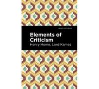 Elements Of Criticism