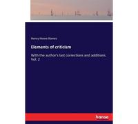 Elements Of Criticism