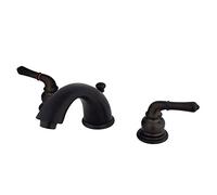 Elements of Design Magellan Mini robinet de toilette avec pop-up, cuivre, Bronze huilé, 4-Inch to 8-Inch