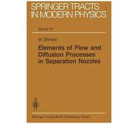 Elements Of Flow And Diffusion Processes In Separation Nozzles