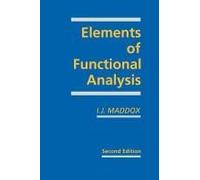 Elements Of Functional Analysis