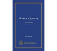 Elements of geometry: plane and solid