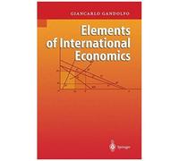 Elements Of International Economics