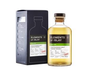 ELEMENTS OF ISLAY Cask Edit - Blended Malt Whisky - 46% Alcool - Origine : Ecosse/Islay - Tourbe puissante - Notes de Pomme & Caramel - 70 cl