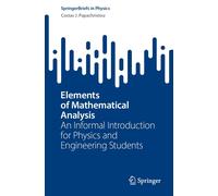 Elements Of Mathematical Analysis