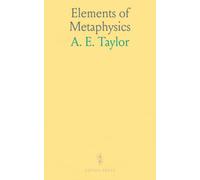 Elements of Metaphysics