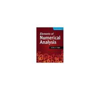 Elements Of Numerical Analysis