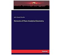 Elements Of Plane Analytical Geometry