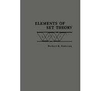 Elements Of Set Theory