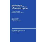 Elements of the Representation Theory of Associative Algebras: Techniques of Representation Theory