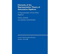 Elements Of The Representation Theory Of Associative Algebras