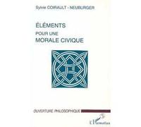 Sylvie Coirault-Neuburger – Éléments pour une morale civique – Livre