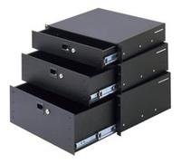 Adam Hall Tiroir rackable 19" 87403 – Acier – 3 U