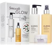 Elemis Smooth Glow Cleansing Kit : Elemis Dynamic Resurfacing Facial Wash 200ml + Elemis Soothing Apricot Toner 200ml + Elemis Cellular Recovery Skin Bliss Capsules 14 capsules