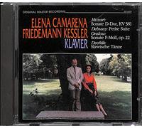 Elena Camarena, Friedemann Kessler - Mozart / Debussy / Onslow / Dvořák: Sonate D-Dur, KV 381; Petite Suite; Sonate F-Moll, op.22; Slawische Tänze