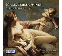 Elena De Simone et Ensemble Il Mosaico – Arie Con Istromenti 1749 – CD – Tactus