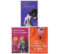 Elena Ferrante Collection 3 Books Set (The Days of Abandonment, The Lost Daughter, The Lying Life of Adults)