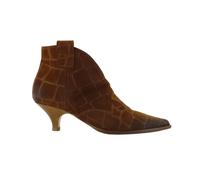 Elena Iachi - Stivaletti in camoscio - Femme - Chaussures - Brun - Taille: 37 EU