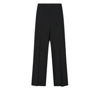 Elena Mirò, Femme, Pantalons, Noir, Taille: 40 FR Pantalon Large à Pli Pressé
