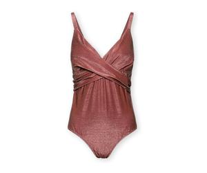 Elena Mirò - Maillot de bain une pièce drapé - Femme - Maillots de bain - Rouge - Taille: 36 FR