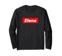 Elena Name 90's Streetwear Y2K Tenue Cadeau pour Elenas Manche Longue