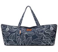 ELENTURE Grand Sac pour Tapis de Yoga pour Femme, Sac de Sport de Voyage pour Pilates, Bureau, Plage, entraînement, Sac fourre-Tout avec Sangle de Tapis pour Tapis d'exercice de 6,3 mm à 1,27 cm