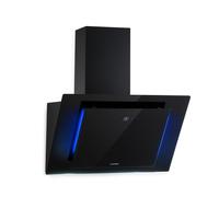 KLARSTEIN Eleonora - hotte aspirante, CEE A++, capacité: 426 m³/h, commande tactile, éclairage LED RVB, 60 dB, évacuation ou recirculation d'air, filtre à graisse, 60cm - noir