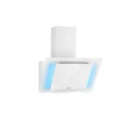 KLARSTEIN Eleonora - hotte aspirante, CEE A++, capacité: 426 m³/h, commande tactile, éclairage LED RVB, 60 dB, évacuation ou recirculation d'air, filtre à graisse, 60cm - blanc