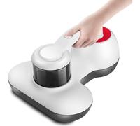 ELEOPTION Aspirateur à main, Aspirateur portable sans fil pour matelas, Silencieux, Aspiration puissante, Rechargeable, Antiacariens