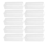 ELEOUTI 10 Pièces Cuvette de Couleur en Verre 1,7ml pour Laboratoire Chimique Alignement Vertical Strict et Haute Transmission Lumineuse pour Analyse Quantitative Précise