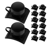 ELEOUTI 100 Capuchons de Fixation Noirs en Plastique pour Toitures en Acier et Tuiles, Installation Rapide, Design Imperméable pour Projets de Rénovation Extérieurs